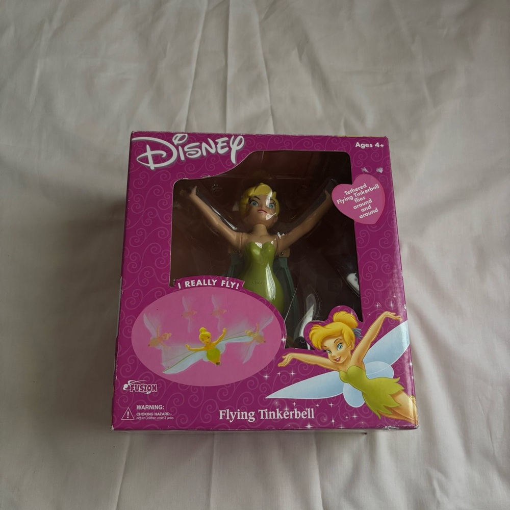 𐙚 Disney Flying Tinkerbell Toy 🧚🏻‍♀️ NWT